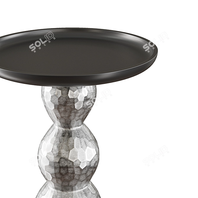 Totemic Indian-Inspired Coffee Table 3D model image 3