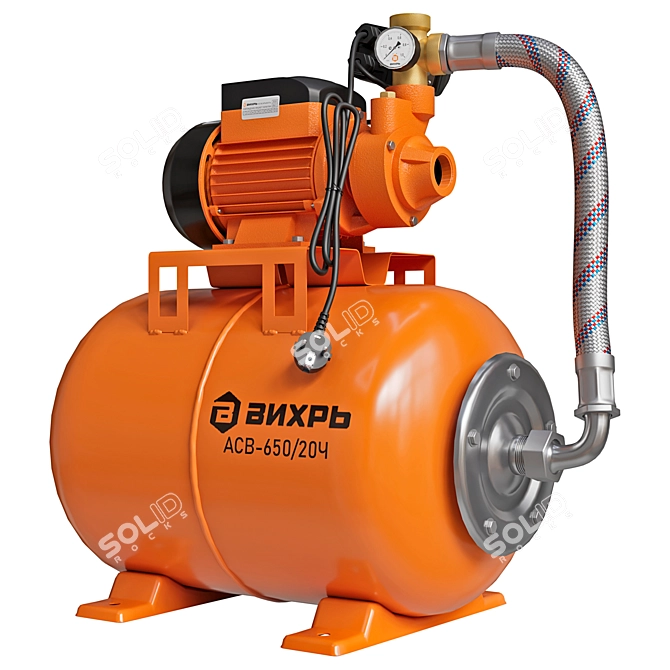 Vortex Pump Station ASV-650 3D model image 1