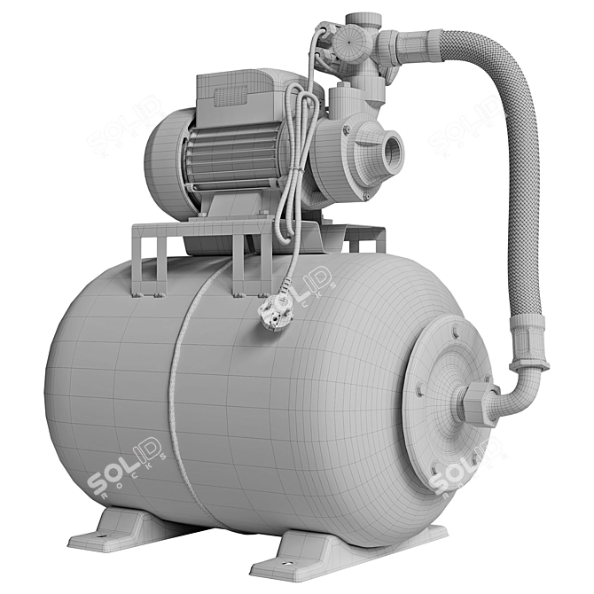 Vortex Pump Station ASV-650 3D model image 4