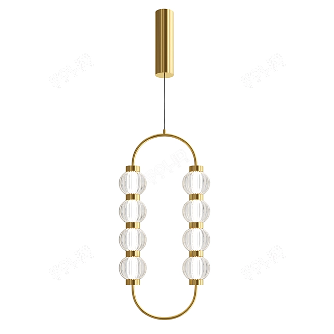 Elegant Maytoni Pendant Light Fixture 3D model image 2