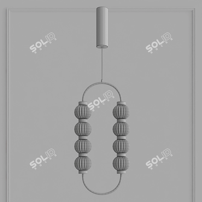 Elegant Maytoni Pendant Light Fixture 3D model image 4