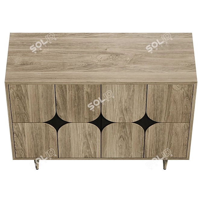 Universal Chest 34"H 46"W 18"D 3D model image 4