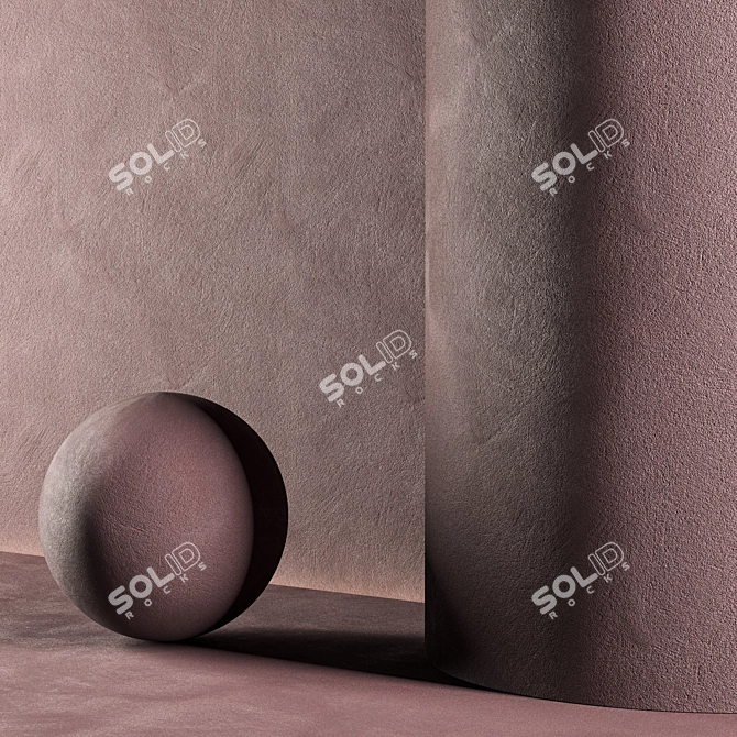  Seamless Plaster Texture Bundle 3D model image 2