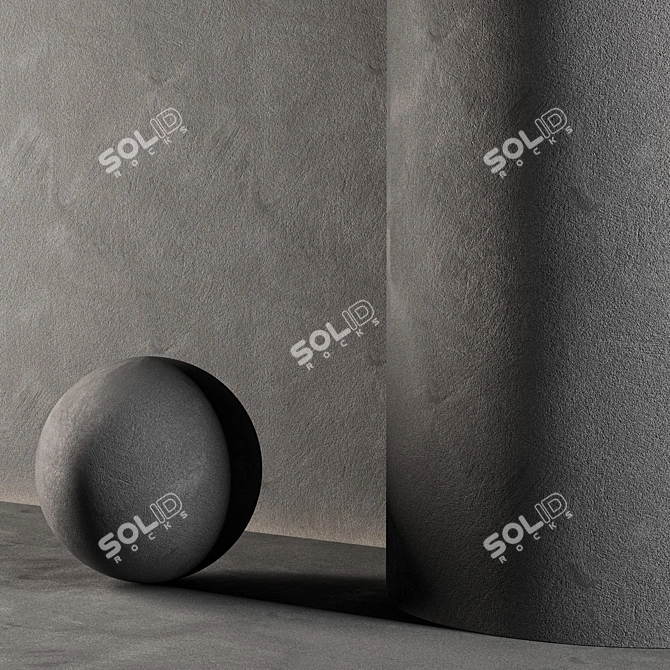  Seamless Plaster Texture Bundle 3D model image 3