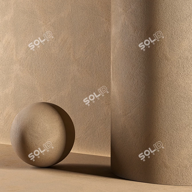  Seamless Plaster Texture Bundle 3D model image 4