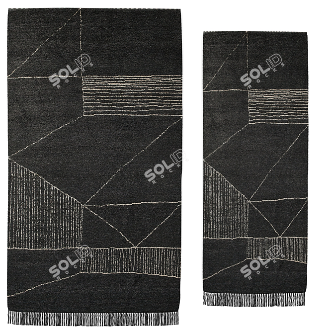 Berbere Baxter Carpets Collection 3D model image 2