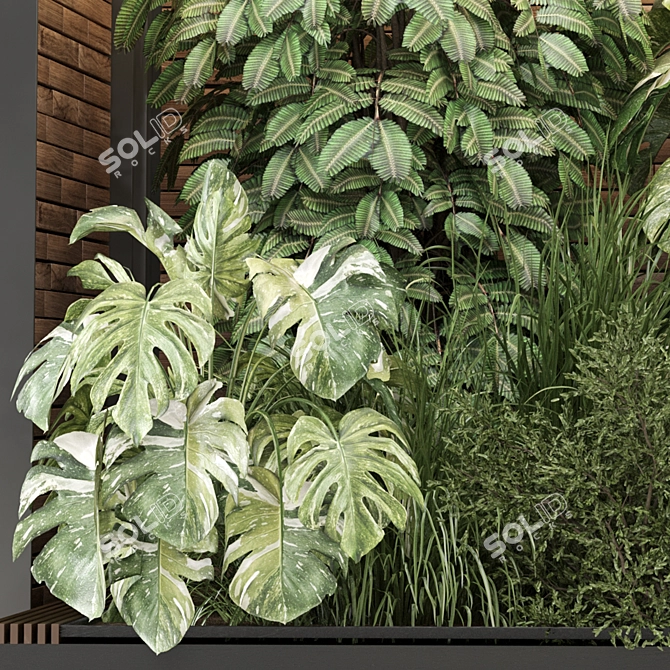 Modern Indoor Plants Set 1305 3D model image 4