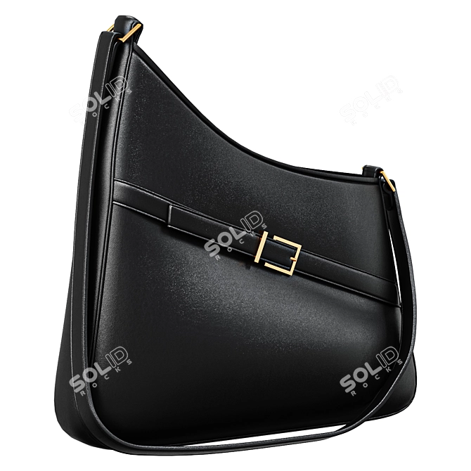 Elegant NAMELAZZ EKONIKA Baguette Purse 3D model image 1