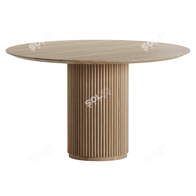 Modern Dining Set 92, Render Corona 3D model image 1