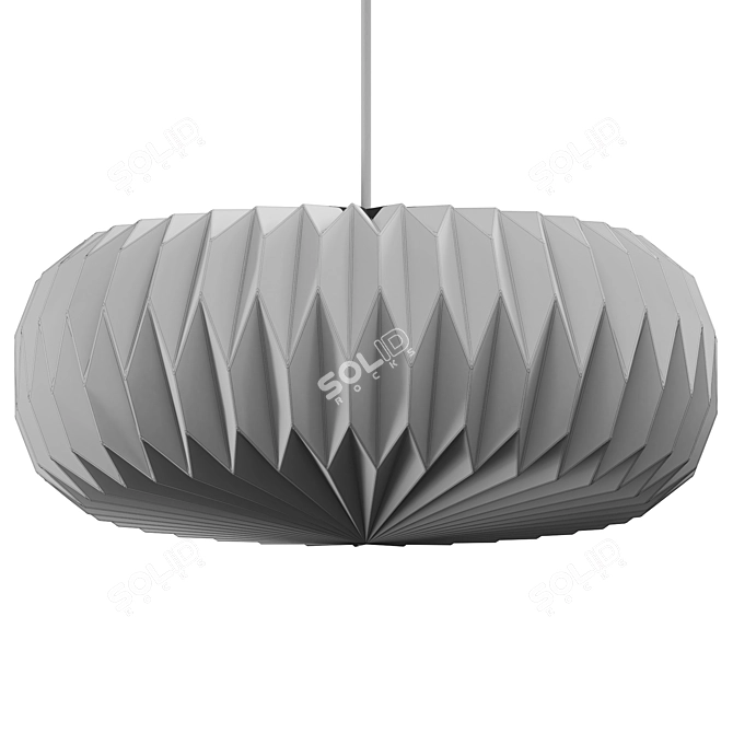 Modern Minimalist Pendant Light Fixture 3D model image 3