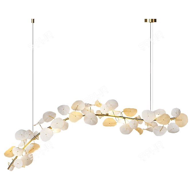  Enchanted Forest Pendant Chandelier 3D model image 5