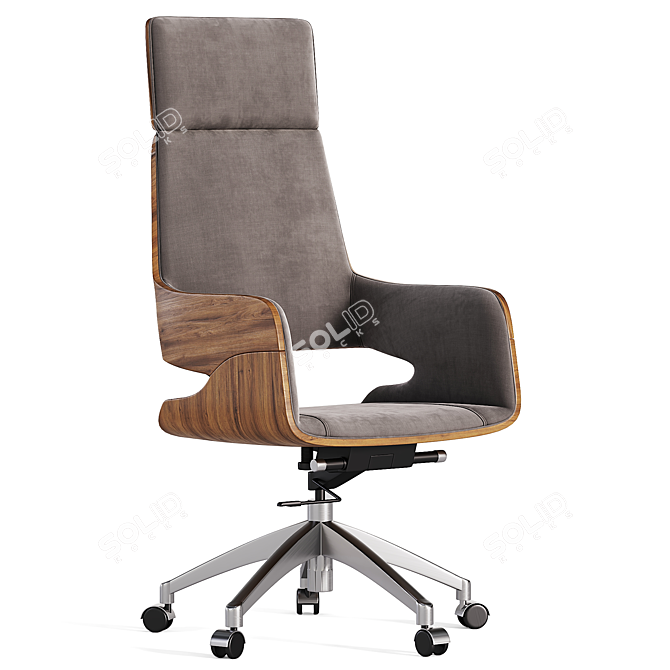 Modern Redesign Armchair, FBX Export 3D model image 2