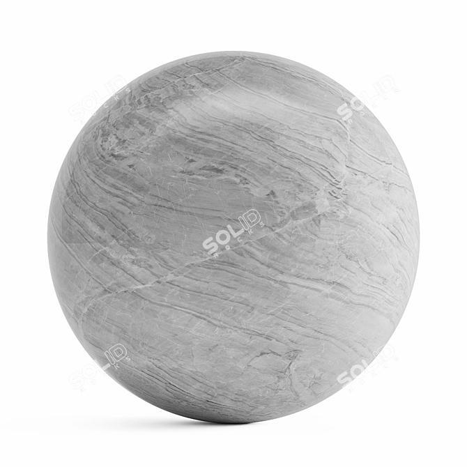 High Detail Marble Stone Texture 3D model image 5