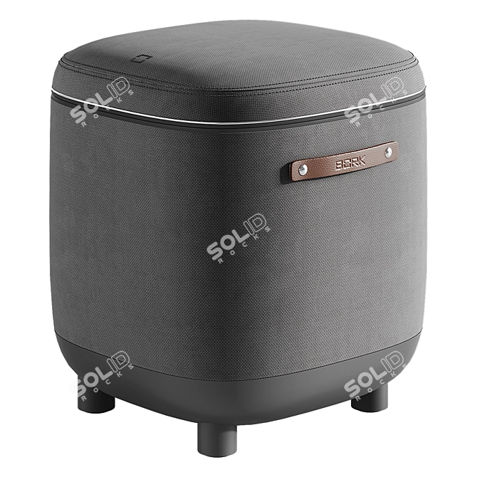 Bork D615 Massage Pouf 3D model image 1