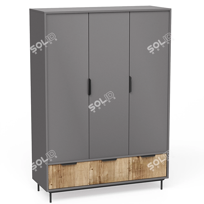 Levante Polys Wardrobe Collection 3D model image 2