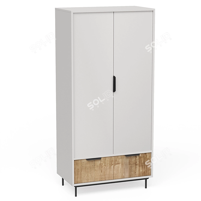 Levante Polys Wardrobe Collection 3D model image 3