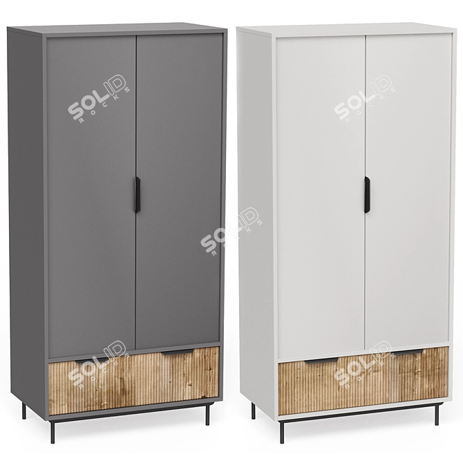 Levante Polys Wardrobe Collection 3D model image 5