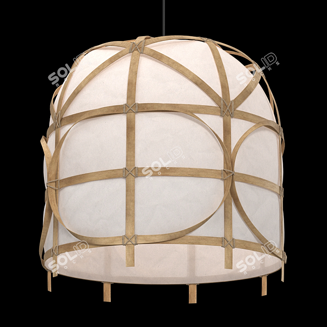 Modern Pendant Lamp Design 3D model image 3