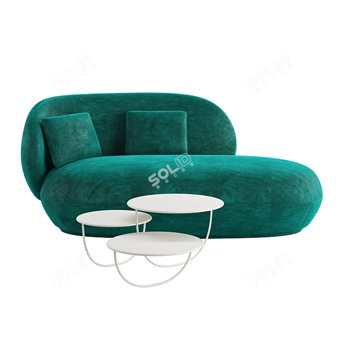 Oaze Levitating Comfort Sofa 3D model image 3