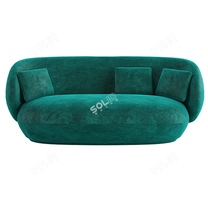 Oaze Levitating Comfort Sofa 3D model image 9