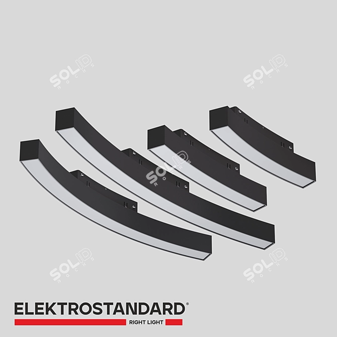 Elektrostandard Planar Slim Magnetic Track Lights 3D model image 1