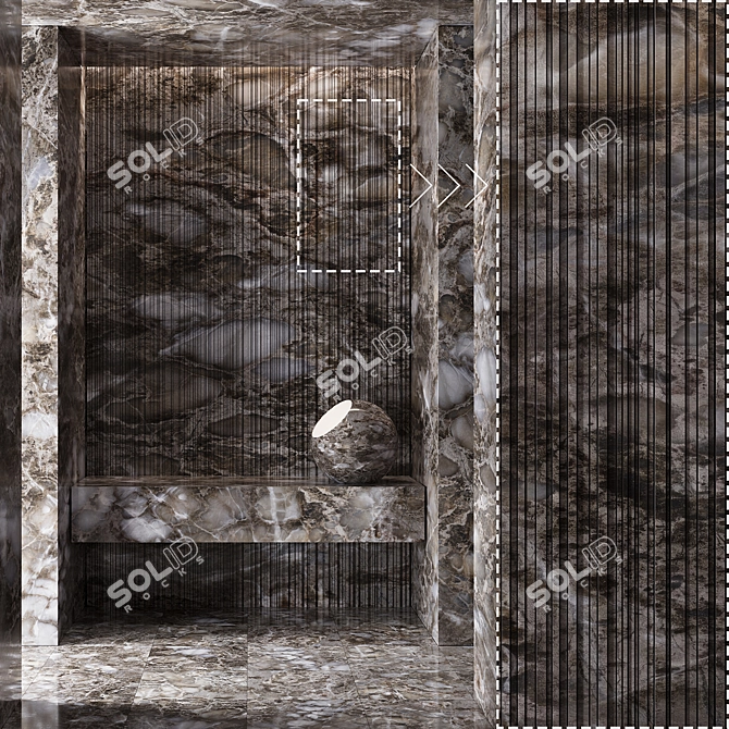 Marble Stone 3D Texture Collection 3D model image 3