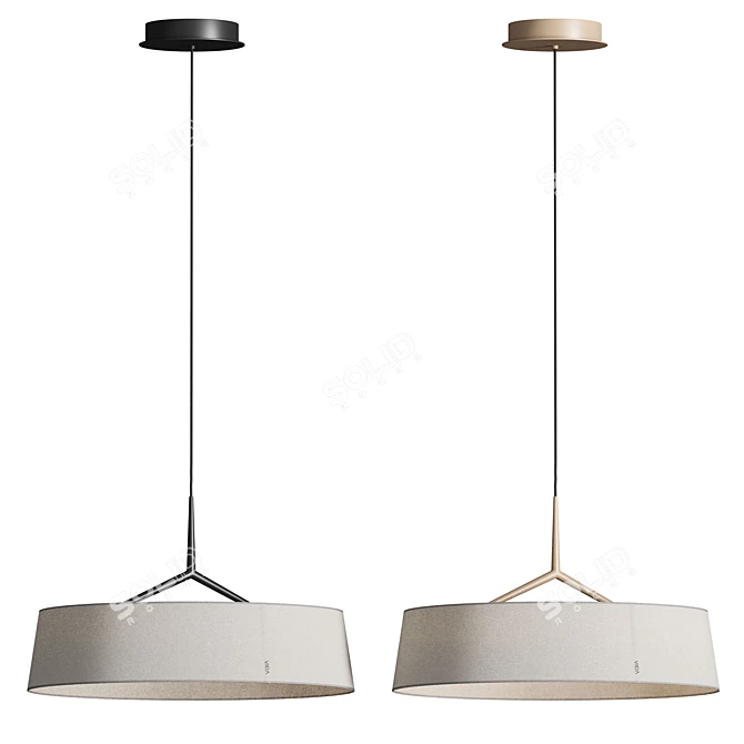 Modern Pendant Light Dama 3235 3D model image 3