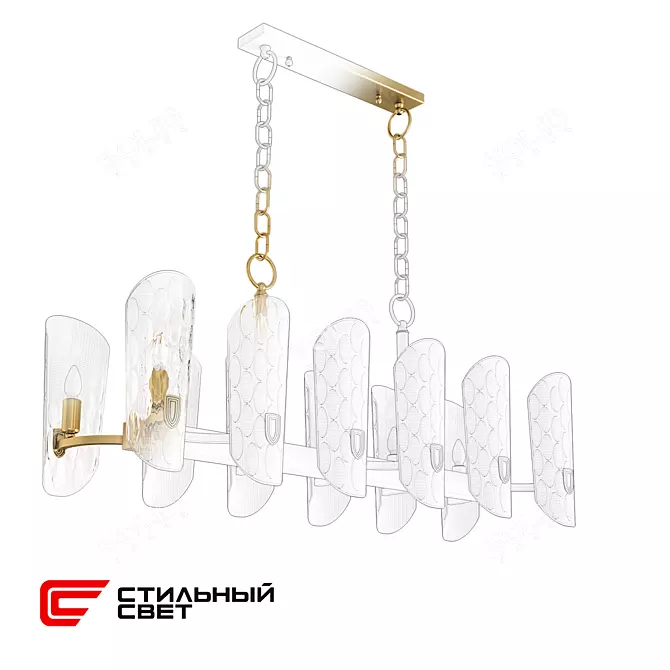 Elegant Royal L950 Pendant Light 3D model image 2