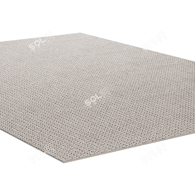 Marco Rug Collection: Ice & Silver 3D model image 4