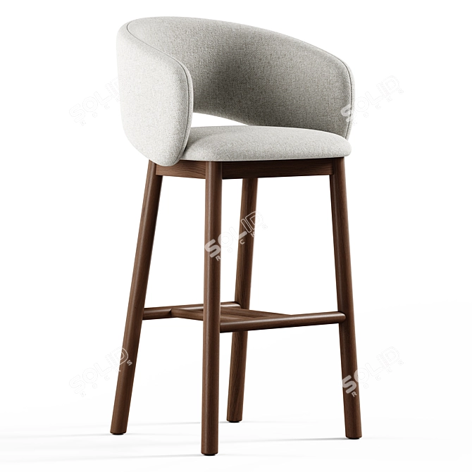 Modern Seamless Chair Models 3D model image 1