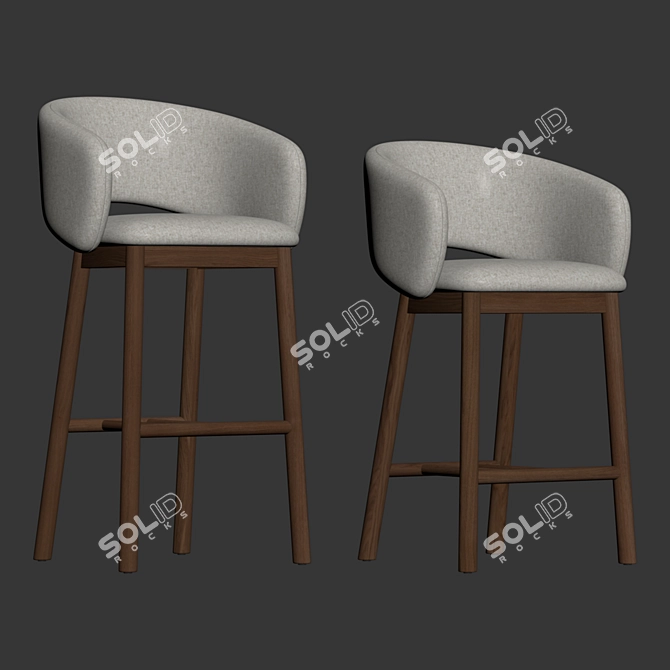 Modern Seamless Chair Models 3D model image 6