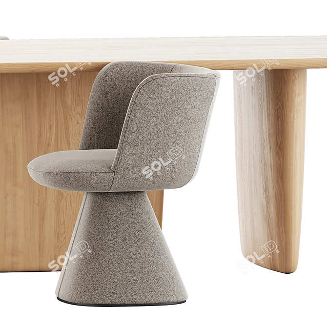 Bebitalia Flair O' Chair Set 3D model image 3