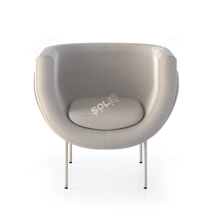 NID 1 Armchair by ARTU 3D model image 3