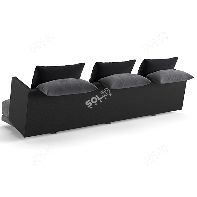 Luxury Living Volo Sofa Set 3D model image 6