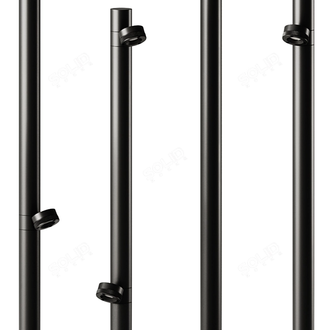 Sleek Budde Side Table 3D model image 5