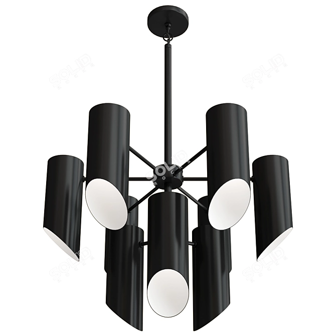 Elegant Trentino Chandelier for You 3D model image 2