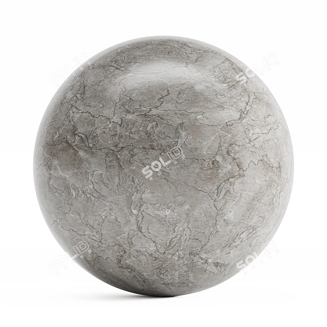 High Detail Marble Stone Material 3D model image 5