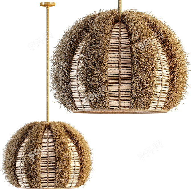 Johanna Pendant Lamp 3D Model 3D model image 1