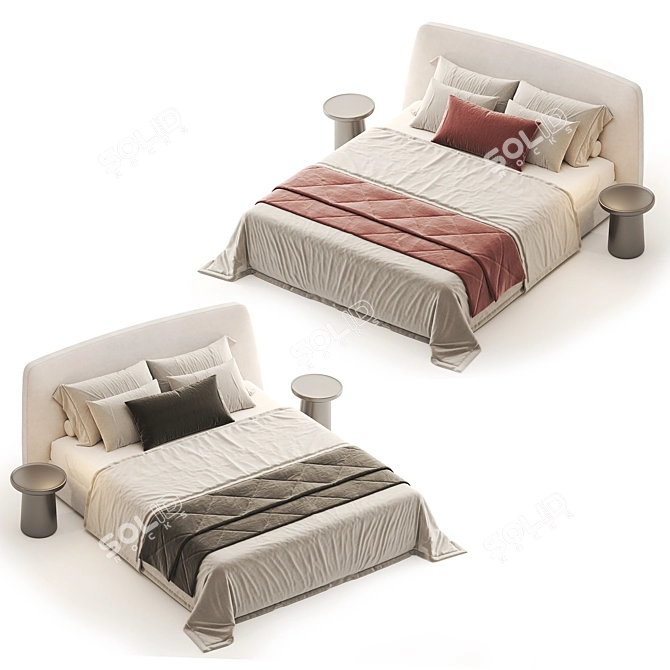 Terra Bed 3D Model Download 3D model image 6