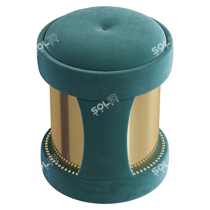 Luxxu Pouf Armour 2016 Collection 3D model image 3