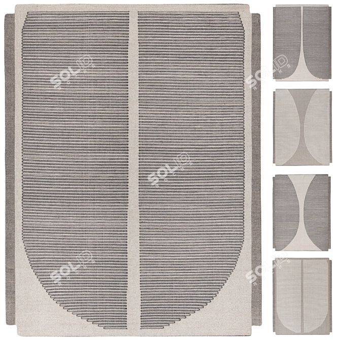 Vice Versa Collection Carpets by CC TAPIS 3D model image 1