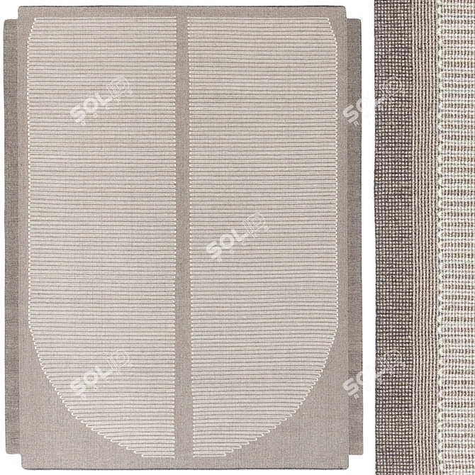 Vice Versa Collection Carpets by CC TAPIS 3D model image 3