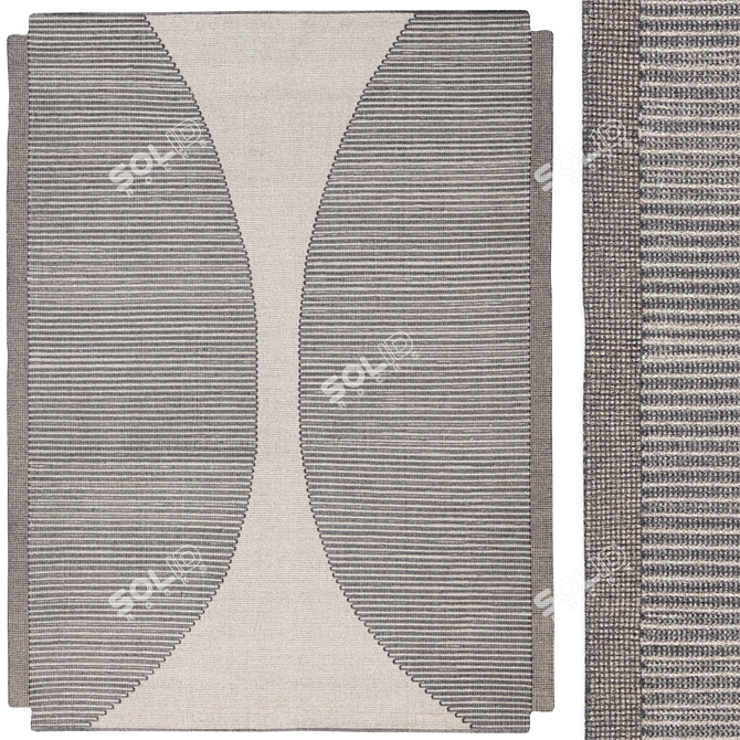 Vice Versa Collection Carpets by CC TAPIS 3D model image 4