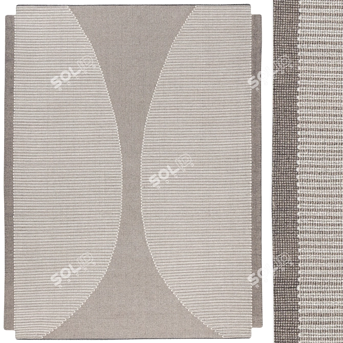 Vice Versa Collection Carpets by CC TAPIS 3D model image 5