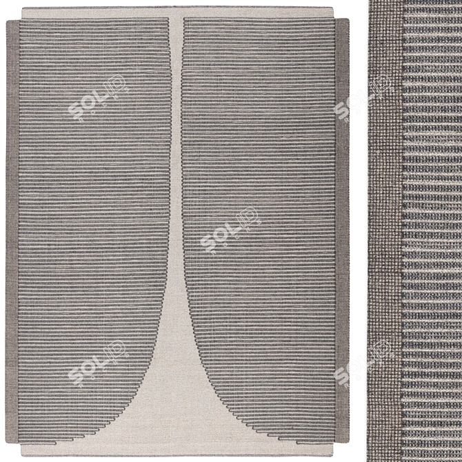 Vice Versa Collection Carpets by CC TAPIS 3D model image 6