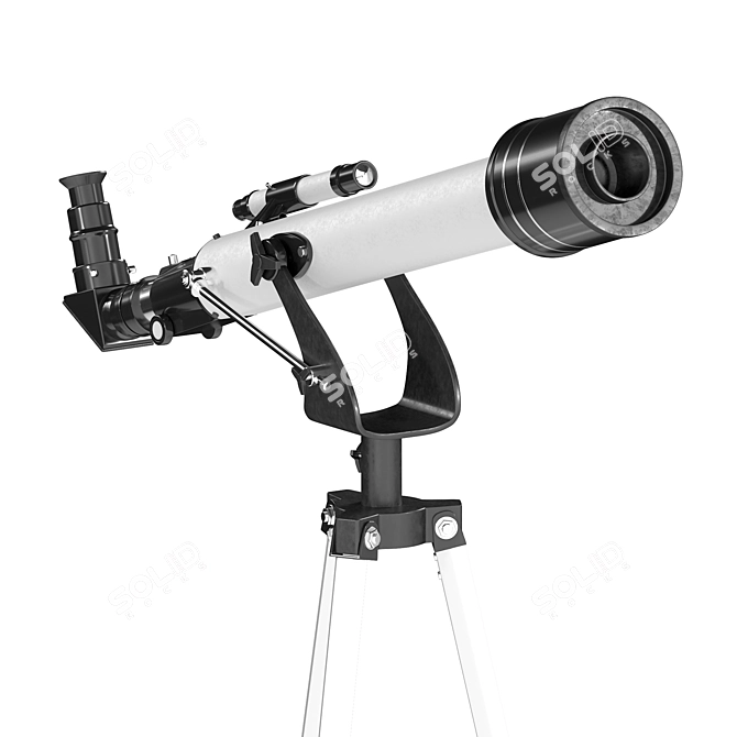 Sigeta Crux Telescope: Beginner Level Astronomy 3D model image 2