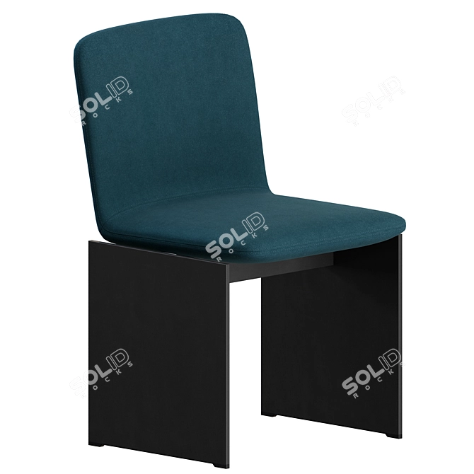 Sleek Modern Flutz Chair Design 3D model image 9