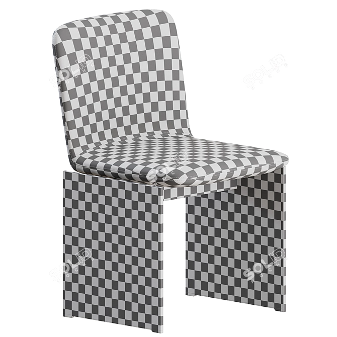 Sleek Modern Flutz Chair Design 3D model image 10