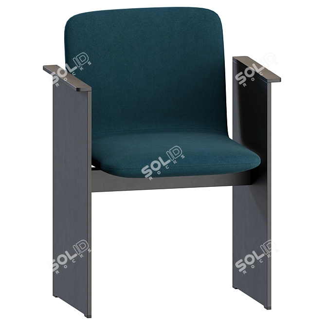 Sleek Modern Flutz Chair Design 3D model image 12