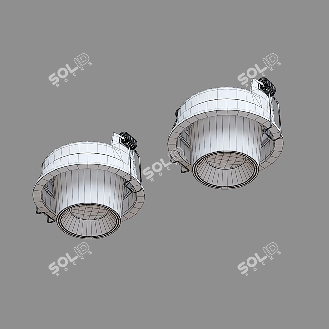 Elektrostandard LED Ceiling Spotlight 3D model image 9
